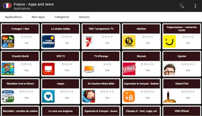 French apps and games android App screenshot 2